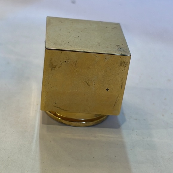 DOLCE & GABBANA THE ONE GOLD BRASS PERFUME ATOMIZER - Picture 10 of 12